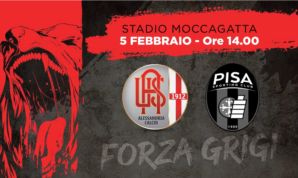 Next match: Alessandria-Pisa.
